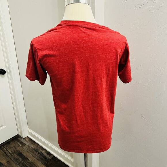 Fanatics Men's T-Shirt University of Oklahoma Sooners OU Red Size Medium - Picture 3 of 4